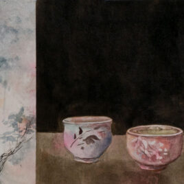 W kręgu herbaty/ Kompozycja wiosenna – Anna Chmiel